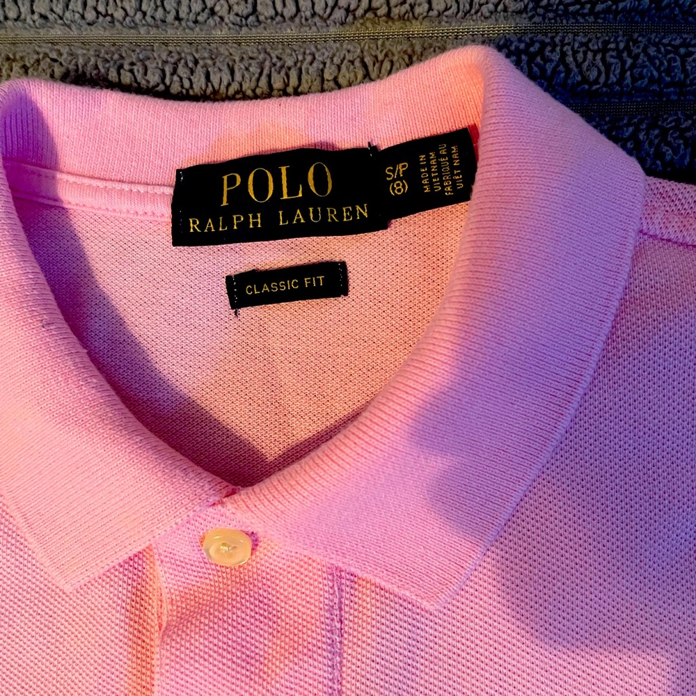 Pink Polo - Picture 2 of 2
